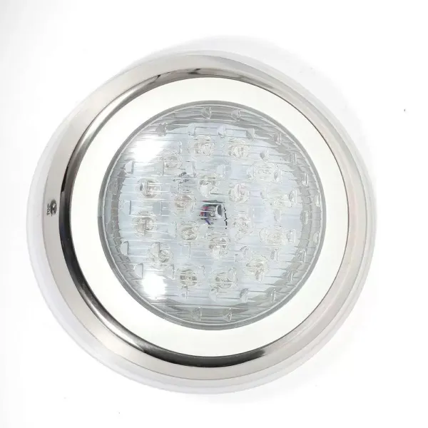 Bazénová lampa 54W RGB LED světlo vodotěsné IP68 Nerezové podvodní osvětlení s dálkovým ovládáním Vodotěsné pro bazény Akvária Tělocvičny Fontány