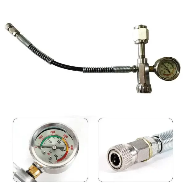 Plnicí stanice pro vzduchové pušky s nabíjecím adaptérem s 60cm mikrohadicí Plnicí stanice pro vzduchové pušky s nabíjecím adaptérem s 60cm mikrohadicí