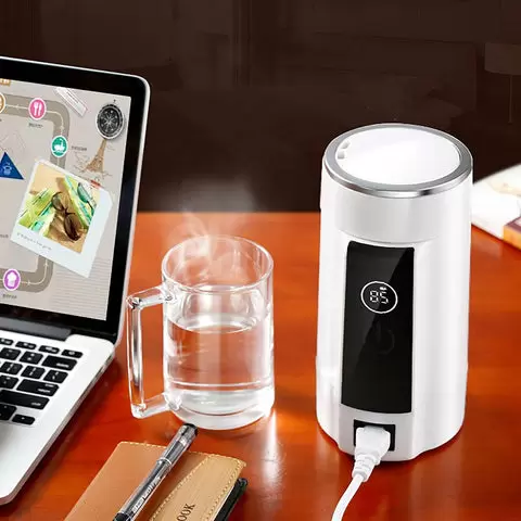 Přenosná rychlovarná konvice 600ml Mini elektrický cestovní bojler