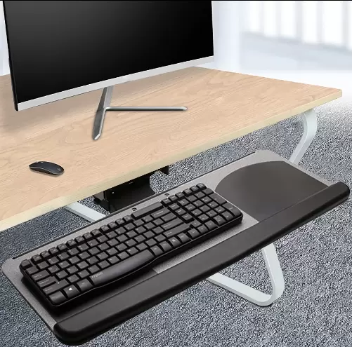 Stolní stojánek na klávesnici, Ergonomický stojánek na notebook, Nastavitelný stojánek na Laptop, Stojan na Laptop
