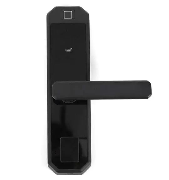 CNCEST-Electronic Fingerprint Door Lock Black Smart Lock 4,5V-6,5V