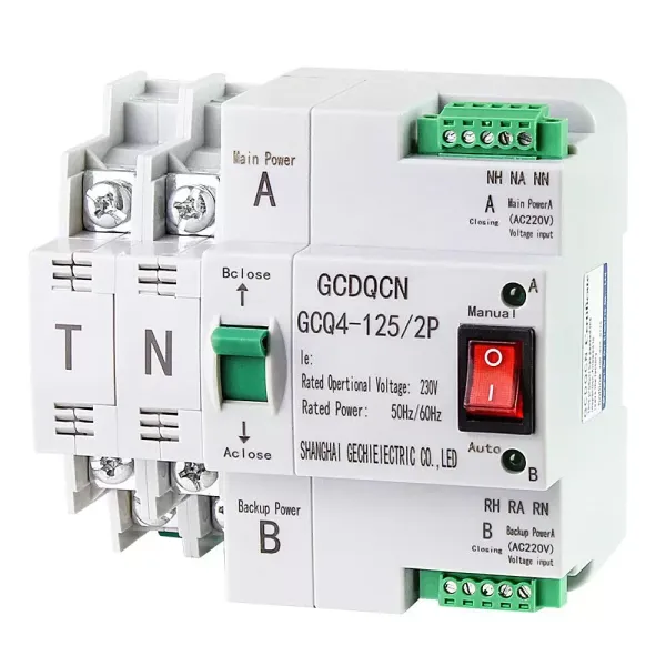 Dual Transfer Switch 63A 2P Automatic