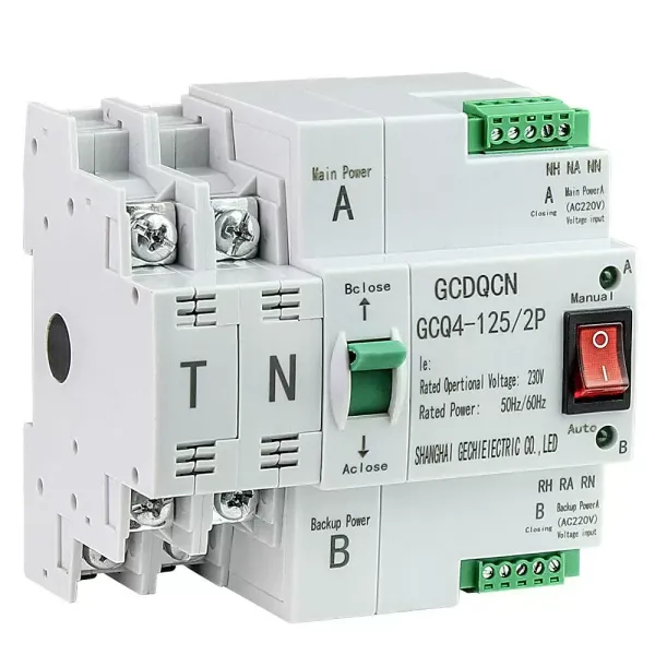 Dual Transfer Switch 63A 2P Automatic