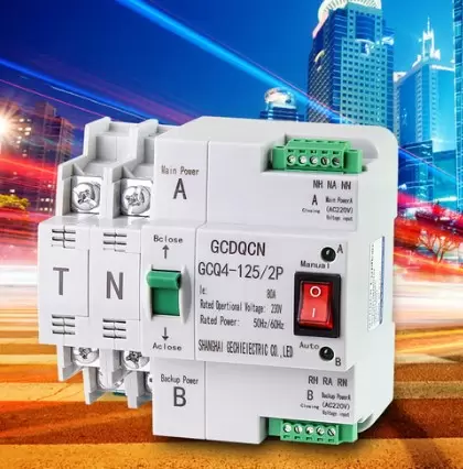 Dual Transfer Switch 63A 2P Automatic