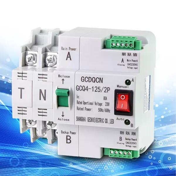 Dual Transfer Switch 63A 2P Automatic