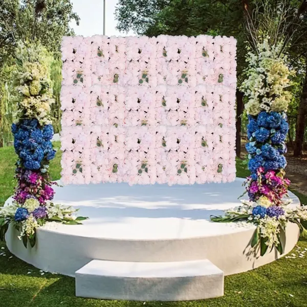Sada 6 obrazů umělých květin - 60 x 40 cm - pro svatební výzdobu, párty Sada 6 obrazů umělých květin - 60 x 40 cm - pro svatební výzdobu, párty