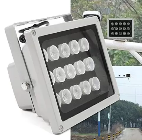 15 LED infračervených bezpečnostních světel 30W venkovní bezpečnostní detektor pohybu s osvětlením