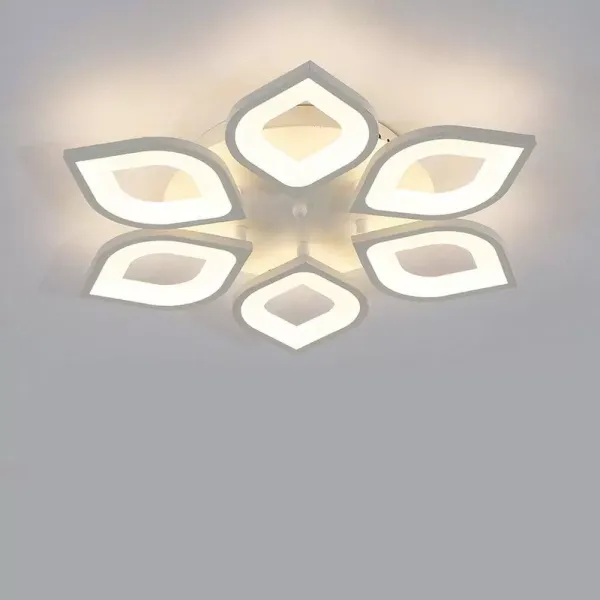 LED stropní svítidlo - Akryl - Moderní - Lustr - Stropní svítidlo - Závěsná lampa - Do obývacího pokoje a domova - Stmívatelné - 6 kusů