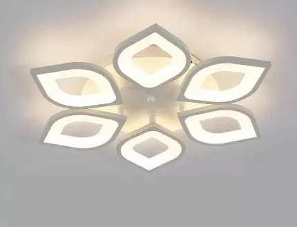 LED stropní svítidlo - Akryl - Moderní - Lustr - Stropní svítidlo - Závěsná lampa - Do obývacího pokoje a domova - Stmívatelné - 6 kusů