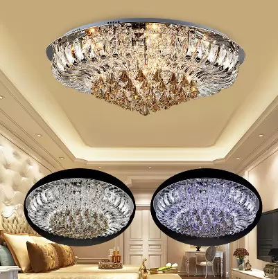LED moderní K9 čirá křišťálová stropní závěsná lampa Lobby lustrové osvětlení 60*30cm