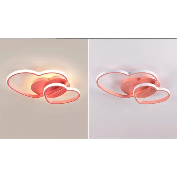 Moderní stmívatelné LED akrylátové stropní svítidlo do dětského pokoje