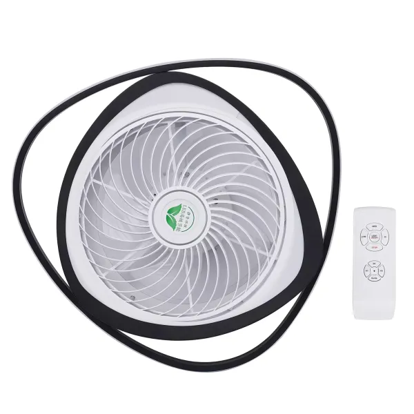 Stropní ventilátor se světlem, LED dálkové ovládání, plně nastavitelný režim svícení, neviditelná akrylová křídla Stropní ventilátor se světlem, LED dálkové ovládání, plně nastavitelný režim svícení, neviditelná akrylová křídla