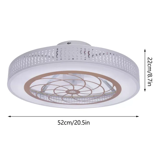 Moderní akrylové stropní svítidlo - 3 barvy - Nastavitelné světlo - Průměr: 52 cm Moderní akrylové stropní svítidlo - 3 barvy - Nastavitelné světlo - Průměr: 52 cm