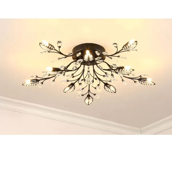 LED stropní svítidlo – moderní design – 10 lamp – ochrana očí – úspora energie