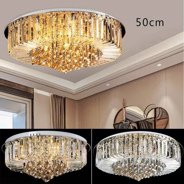 Křišťálové lustry E14 Lustrové osvětlení závěsné stropní svítidlo Luxusní moderní stropní svítidlo 31-40W