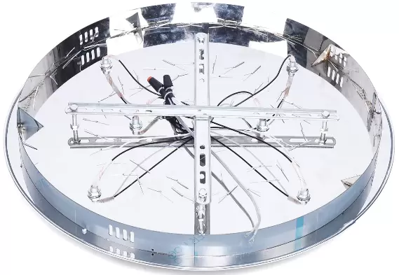 Stropní křišťálový lustr 9 světel E14 60cm Moderní stropní svítidlo Křišťálový lustr Stropní svítidla 3 světla Dekorace osvětlení