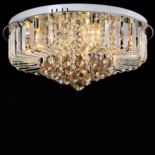 Stropní křišťálový lustr 9 světel E14 60cm Moderní stropní svítidlo Křišťálový lustr Stropní svítidla 3 světla Dekorace osvětlení Stropní křišťálový lustr 9 světel E14 60cm Moderní stropní svítidlo Křišťálový lustr Stropní svítidla 3 světla Dekorace osvětlení