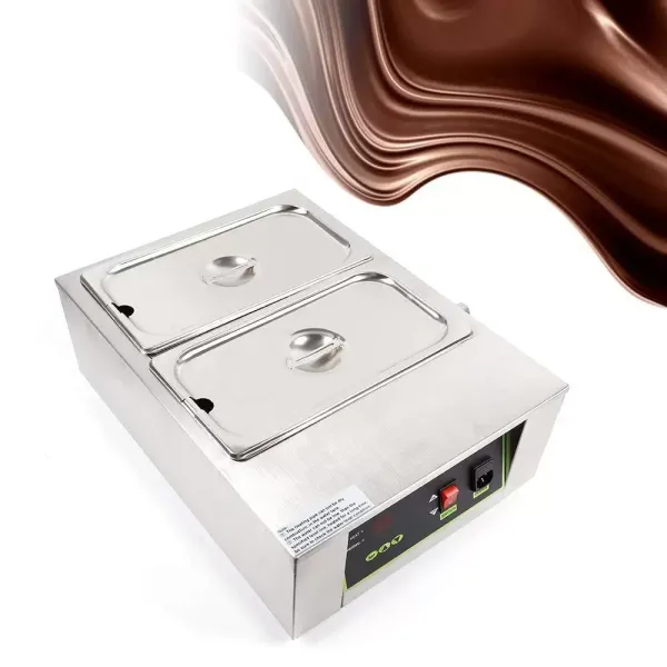 Zařízení na rozpouštění čokolády Čokoládové fondue 30℃~80℃ Zařízení na ovládání teploty 1000w Hrnec na rozpouštění čokolády Zařízení na rozpouštění čokolády Čokoládové fondue 30℃~80℃ Zařízení na ovládání teploty 1000w Hrnec na rozpouštění čokolády