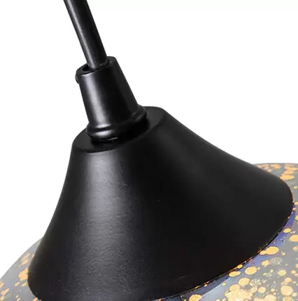 22*32cm Moderní 3D skleněná závěsná lampa Vánoční dekorace stropní ohňostrojová lampa