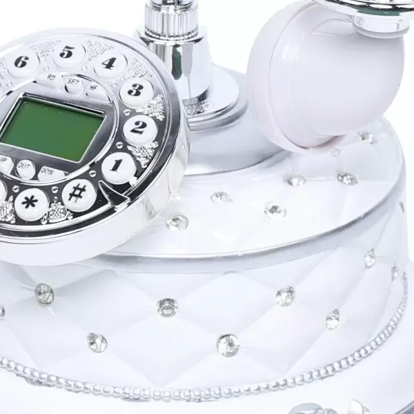 Retro telefony CNCEST Vintage evropské kabelové retro pevné telefonní nouzové telefony pro kancelář Domácí stolní dekorace Retro telefony CNCEST Vintage evropské kabelové retro pevné telefonní nouzové telefony pro kancelář Domácí stolní dekorace