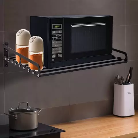 Vesmírný hliníkový nástěnný držák do mikrovlnné trouby