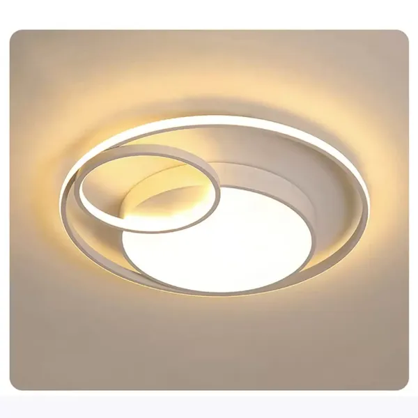 19palcové LED stropní svítidlo, 55W stmívatelné LED stropní svítidlo, kulaté akrylové stropní svítidlo, osvětlení pro dětský pokoj a ložnici