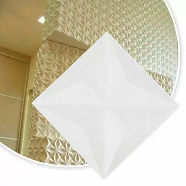 12 balení 3D PVC nástěnné panely Šetrné k životnímu prostředí Ohnivzdorné vodotěsné tapety na stěnu 12" x 12" 12 balení 3D PVC nástěnné panely Šetrné k životnímu prostředí Ohnivzdorné vodotěsné tapety na stěnu 12" x 12"