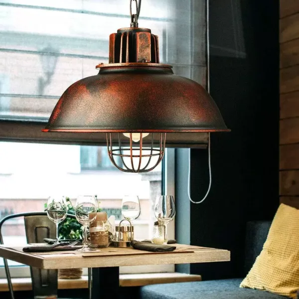 Retro industriální ložnice průmyslový závěsný lustr velký pavouk klasického evropského stylu