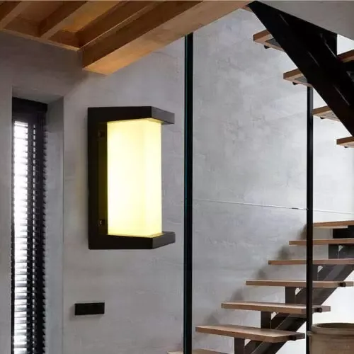 Venkovní nástěnné svítidlo Zahradní veranda Patio LED svítidlo Svítidlo Skleněné stínidlo svítidlo Moderní styl nástěnné lucerny Venkovní nástěnné svítidlo Zahradní veranda Patio LED svítidlo Svítidlo Skleněné stínidlo svítidlo Moderní styl nástěnné lucerny