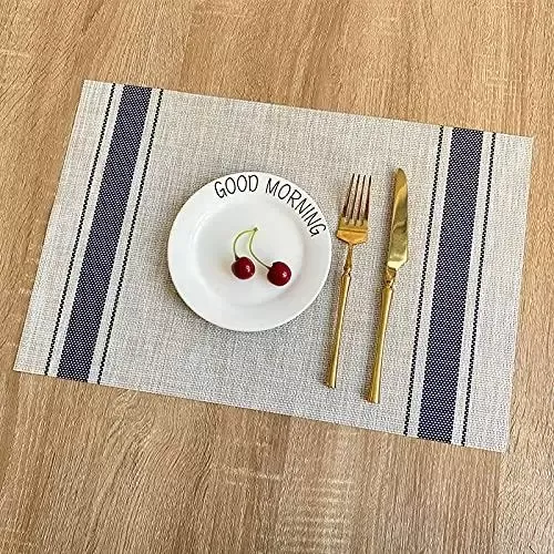 PVC prostírání 4 prostírání Tepelně odolné prostírání Prostírání proti znečištění pro restaurace PVC prostírání 4 prostírání Tepelně odolné prostírání Prostírání proti znečištění pro restaurace