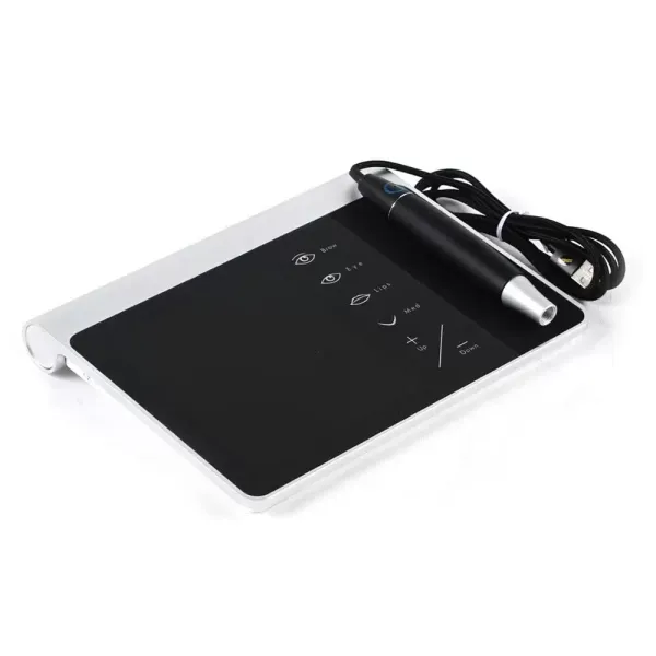 Sada profesionálního elektrického tetovacího strojku Sada digitálního tetovacího strojku na tetování obočí Sada kosmetických strojků na tetování Mikro make-up pro obočí Rty Oči