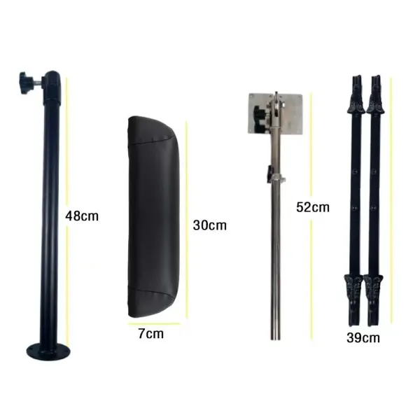 Nastavitelná výška područky tetování 65-110 cm pro tetovací studio Nastavitelná výška područky tetování 65-110 cm pro tetovací studio