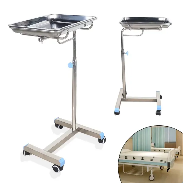 Mobilní vozík z nerezové oceli Vysoce kvalitní guma odolná proti opotřebení a protiskluzová pro nemocnice Kliniky Kosmetické salony Kadeřnický vozík Salon Pomocník Pracovní vozík Mobilní vozík z nerezové oceli Vysoce kvalitní guma odolná proti opotřebení a protiskluzová pro nemocnice Kliniky Kosmetické salony Kadeřnický vozík Salon Pomocník Pracovní vozík