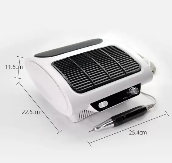 Profesionální 24W elektrická vrtačka na nehty s odsáváním