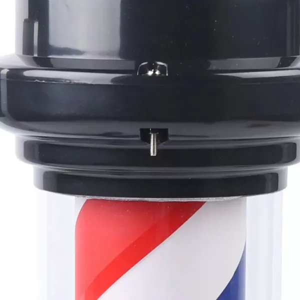 20palcový kadeřnický salon rotační kadeřnictví červené + bílé + modré pruhy OP Barber Pole Kadeřnictví Holičství Shop Sign Rotující LED světelný pruh Venkovní
