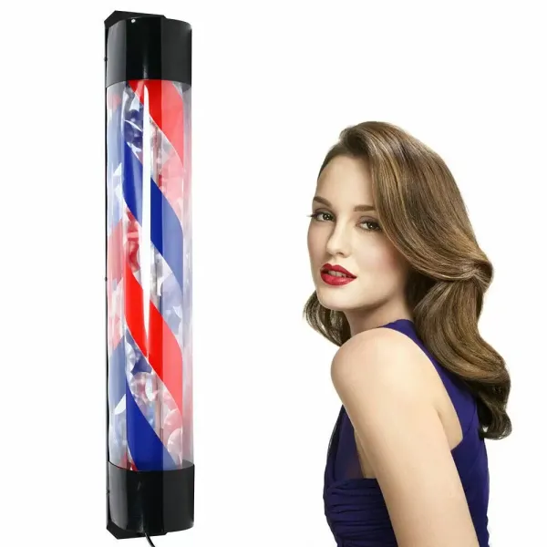 LED lampa do kadeřnictví - 36" - 220 V - červená/modrá/bílá LED lampa do kadeřnictví - 36" - 220 V - červená/modrá/bílá