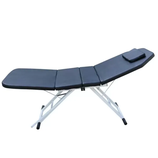 Masážní stůl Spa Bed - Skládací - S otvorem pro obličej - Výškově nastavitelný - 3 sekce - 182 x 60 x 60 cm - Beauty Bed z PVC