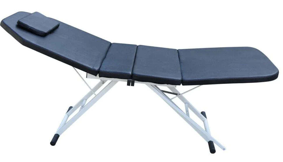 Masážní stůl Spa Bed - Skládací - S otvorem pro obličej - Výškově nastavitelný - 3 sekce - 182 x 60 x 60 cm - Beauty Bed z PVC Masážní stůl Spa Bed - Skládací - S otvorem pro obličej - Výškově nastavitelný - 3 sekce - 182 x 60 x 60 cm - Beauty Bed z PVC
