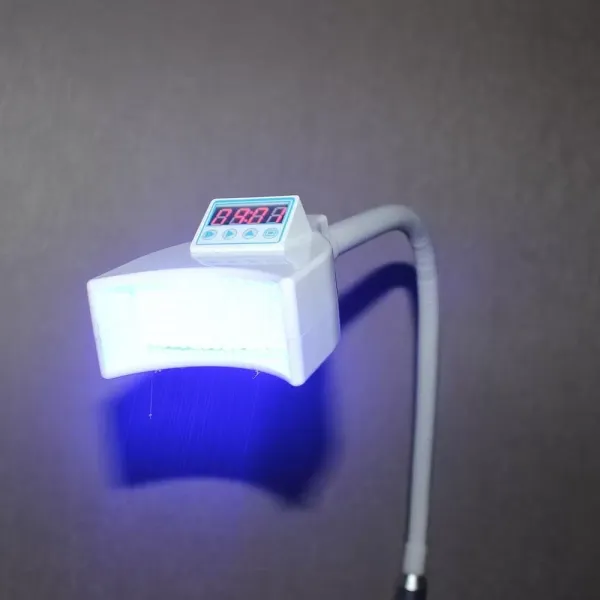 Dentální lampa na bělení zubů, dentální LED bělící bílá, mobilní akcelerátor světla na bělení zubů Dentální lampa na bělení zubů, dentální LED bělící bílá, mobilní akcelerátor světla na bělení zubů