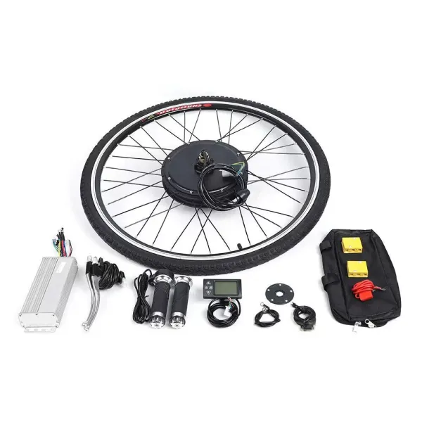 Sada pro přestavbu elektrického kola – Sada pro přestavbu předního motoru s 28" 48V 1000W LCD displejem Sada pro přestavbu elektrického kola – Sada pro přestavbu předního motoru s 28" 48V 1000W LCD displejem