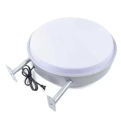 Oboustranná kulatá LED osvětlovací skříňka Průměr: 20 palců vodotěsná kulatá projekce 50 cm Oboustranná kulatá LED osvětlovací skříňka Průměr: 20 palců vodotěsná kulatá projekce 50 cm