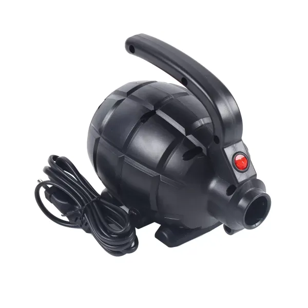 600W elektrická vzduchová pumpa pro nafukovací člun 1000 l/min 2,4 PSI nafukovací matrace se 4 tryskami pro omílání vzduchové dráhy