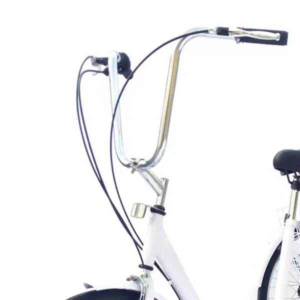 Tříkolka pro dospělé CNCEST 24" 6rychlostní 3 kola pro ženy Seniorská tříkolka pro dospělé s košíkem, Exkurze, Sportovní nákupy, Nákupy (bílá)