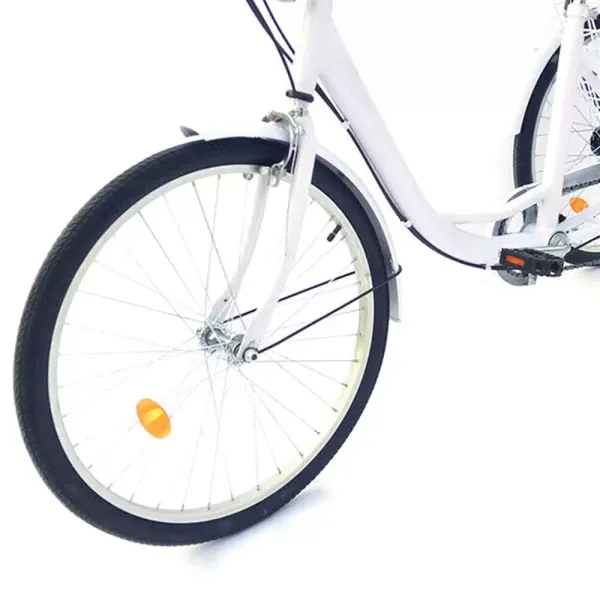 Tříkolka pro dospělé CNCEST 24" 6rychlostní 3 kola pro ženy Seniorská tříkolka pro dospělé s košíkem, Exkurze, Sportovní nákupy, Nákupy (bílá) Tříkolka pro dospělé CNCEST 24" 6rychlostní 3 kola pro ženy Seniorská tříkolka pro dospělé s košíkem, Exkurze, Sportovní nákupy, Nákupy (bílá)