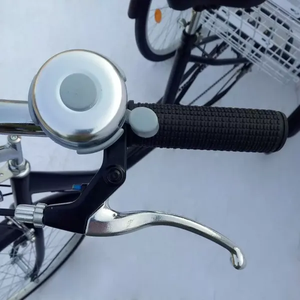 24'' 3kolová tříkolka pro dospělé, 6rychlostní košík Sedadlo Tříkolka Cyklistické plavby Největší nákladní tříkolka