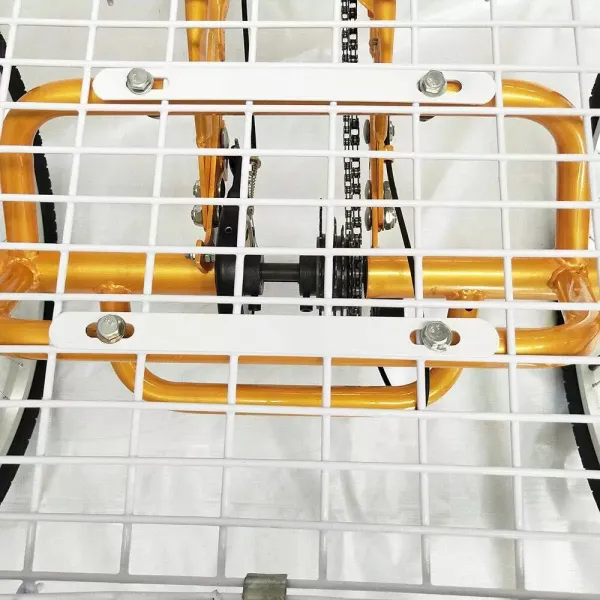 24" 6 rychlostí Tříkolka pro dospělé 3 kola Závodní kolo+s košíkem Žlutá (bez světla) 24" 6 rychlostí Tříkolka pro dospělé 3 kola Závodní kolo+s košíkem Žlutá (bez světla)