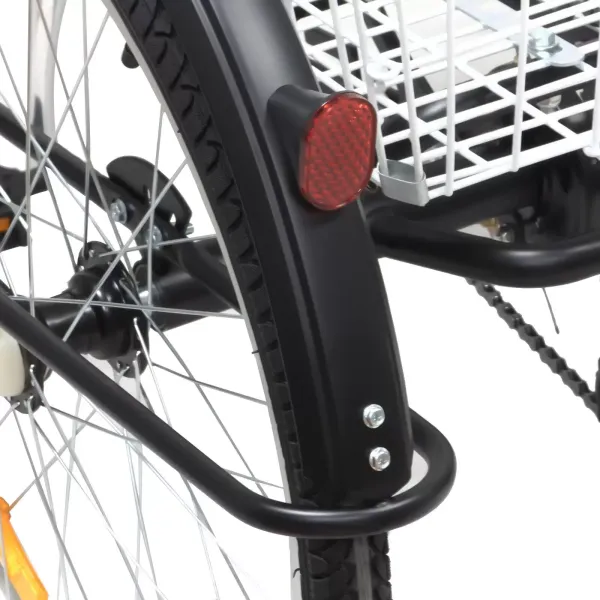 Tříkolka pro dospělé 24" 6rychlostní tříkolová tříkolka pro dospělé a seniory Tříkolka pro dospělé 24" 6rychlostní tříkolová tříkolka pro dospělé a seniory