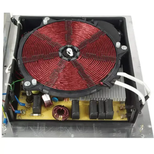 Elektrický indukční sporák 3,5 kW - 13 rychlostí - Digitální dotykové ovládání - 443 x 355 x 110 mm - nerezová ocel Elektrický indukční sporák 3,5 kW - 13 rychlostí - Digitální dotykové ovládání - 443 x 355 x 110 mm - nerezová ocel