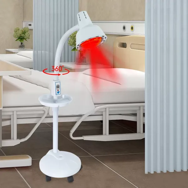 275W infračervená vyhřívací lampa, nastavitelná teplota, výkonná infračervená tepelná lampa pro úlevu od bolesti svalů nebo nachlazení 275W infračervená vyhřívací lampa, nastavitelná teplota, výkonná infračervená tepelná lampa pro úlevu od bolesti svalů nebo nachlazení