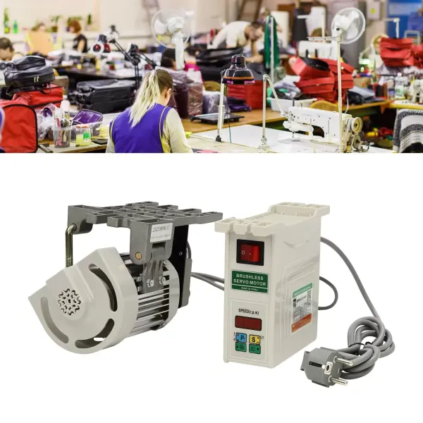 Motor průmyslového šicího stroje - pro průmyslový šicí stroj, 600W tichý bezkomutátorový motor pro šicí stroj 6N.m